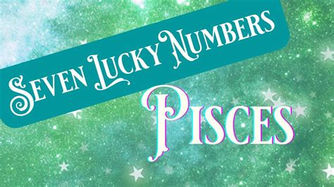 pisces lucky numbers today|Pisces Lucky Numbers for Everyday Life .